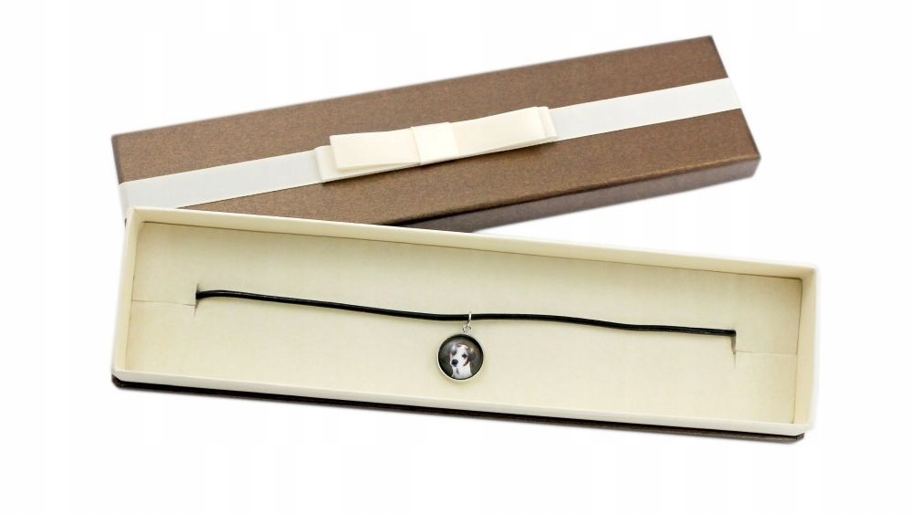 

Jack Russell Terrier Naszyjnik w pudełku, zdjęcie