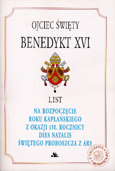 List na rozpoczęcie Roku Kapłań... - Benedykt XVI