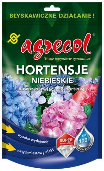 

Hortensje Niebieskie Nawóz Barwiący Agrecol 250 g