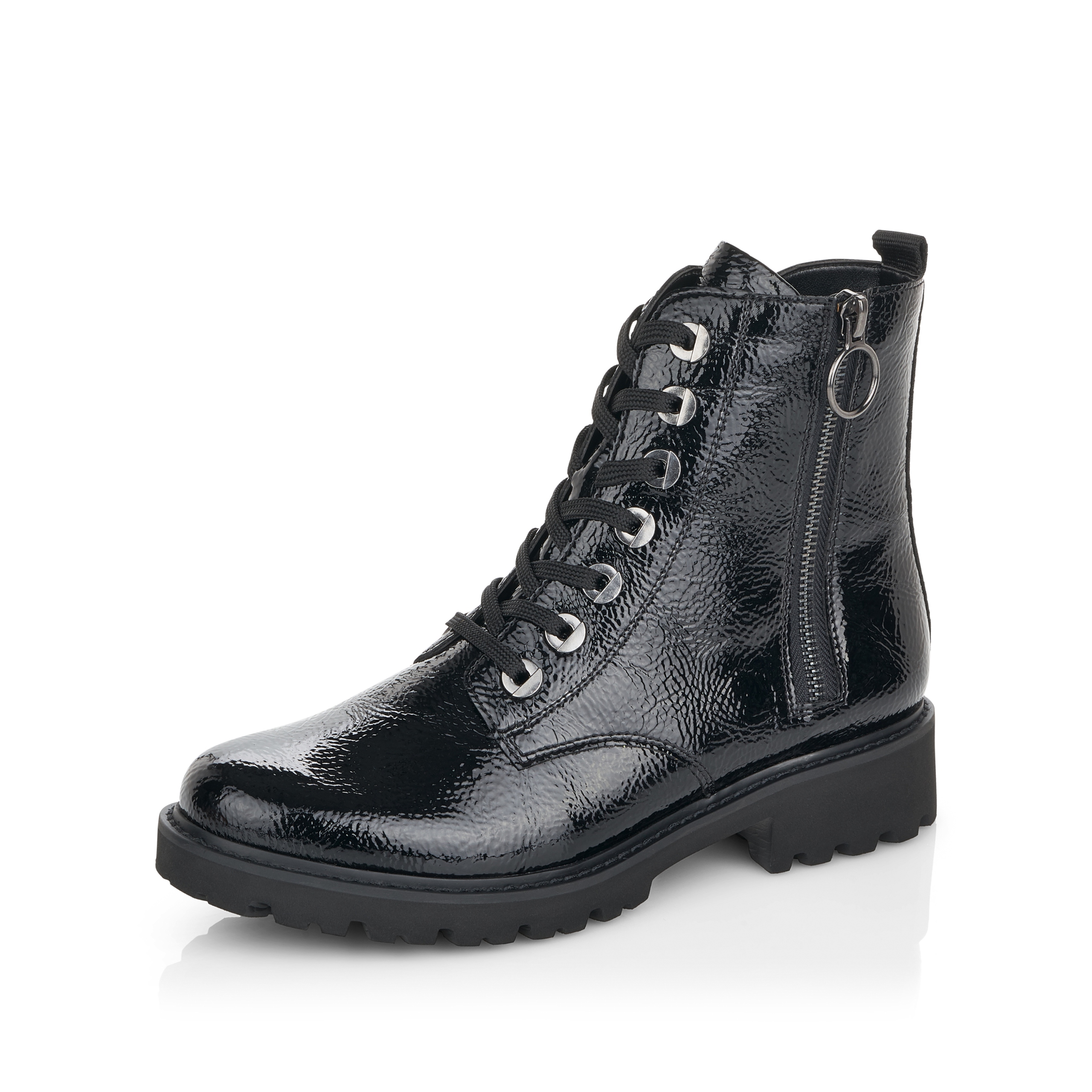 RIEKER - REMONTE damskie buty, botki czarne D8671 Marka Rieker