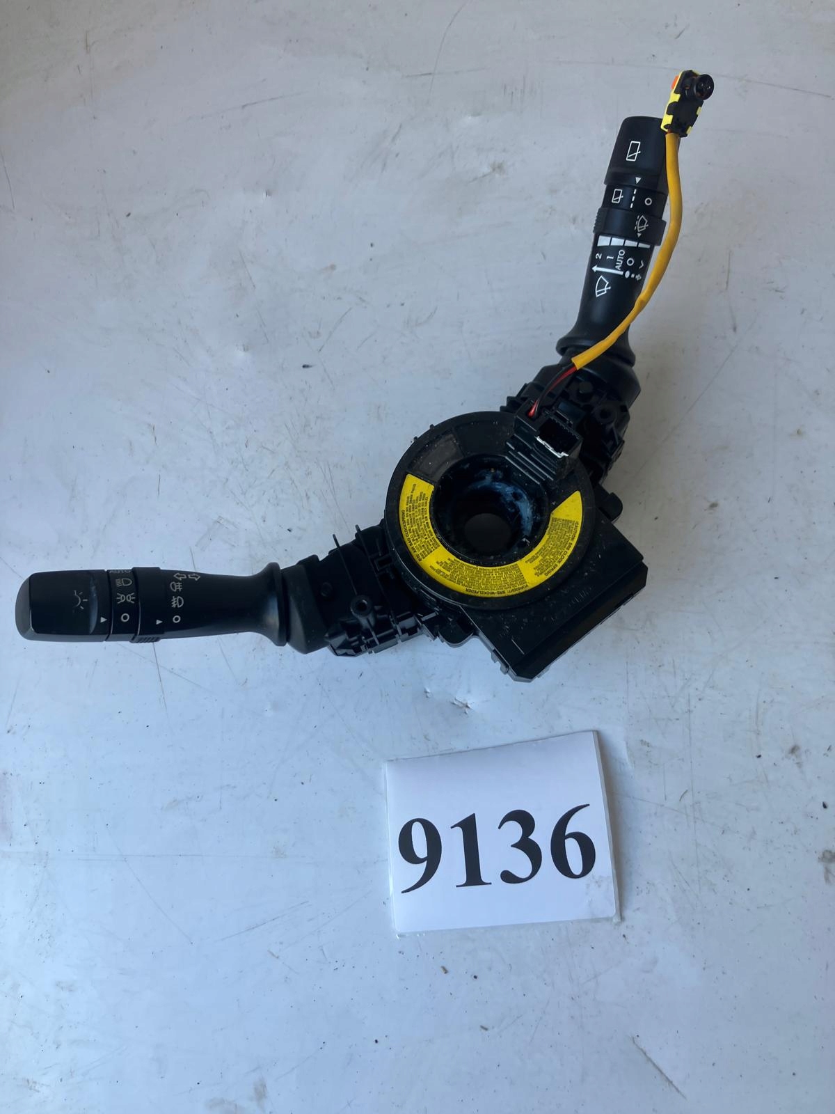 steering wheel levers and controls ring airbag KIA SPORTAGE III