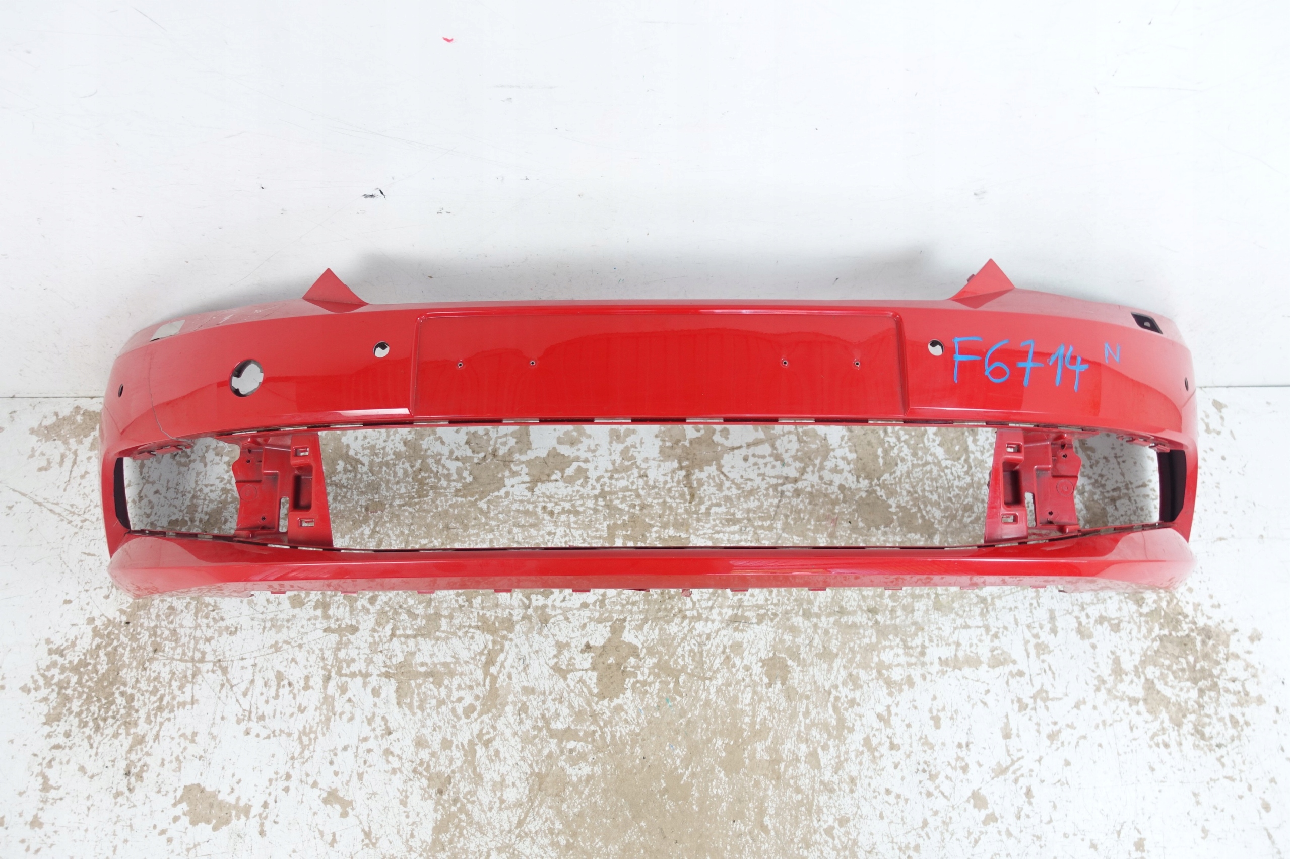 SKODA FABIA III 6V 2014- bumper front front 6V0807221