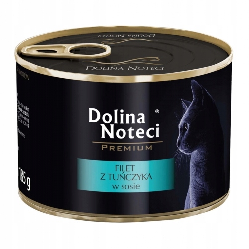 Levně 6X Dolina Noteci Premium pro kočky filé z tuňáka 185 g