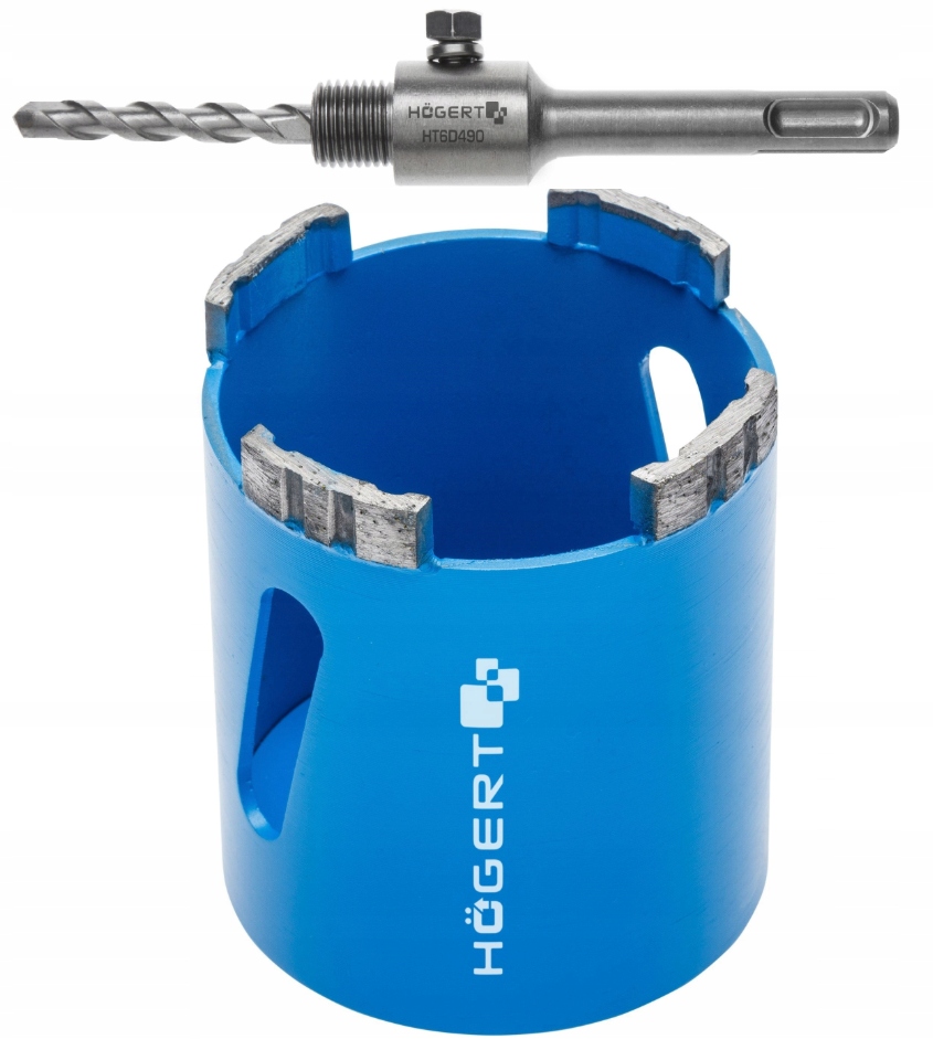 Otwornica diamentowa 68 mm segment turbo z Adapter Sds+ HT6D476