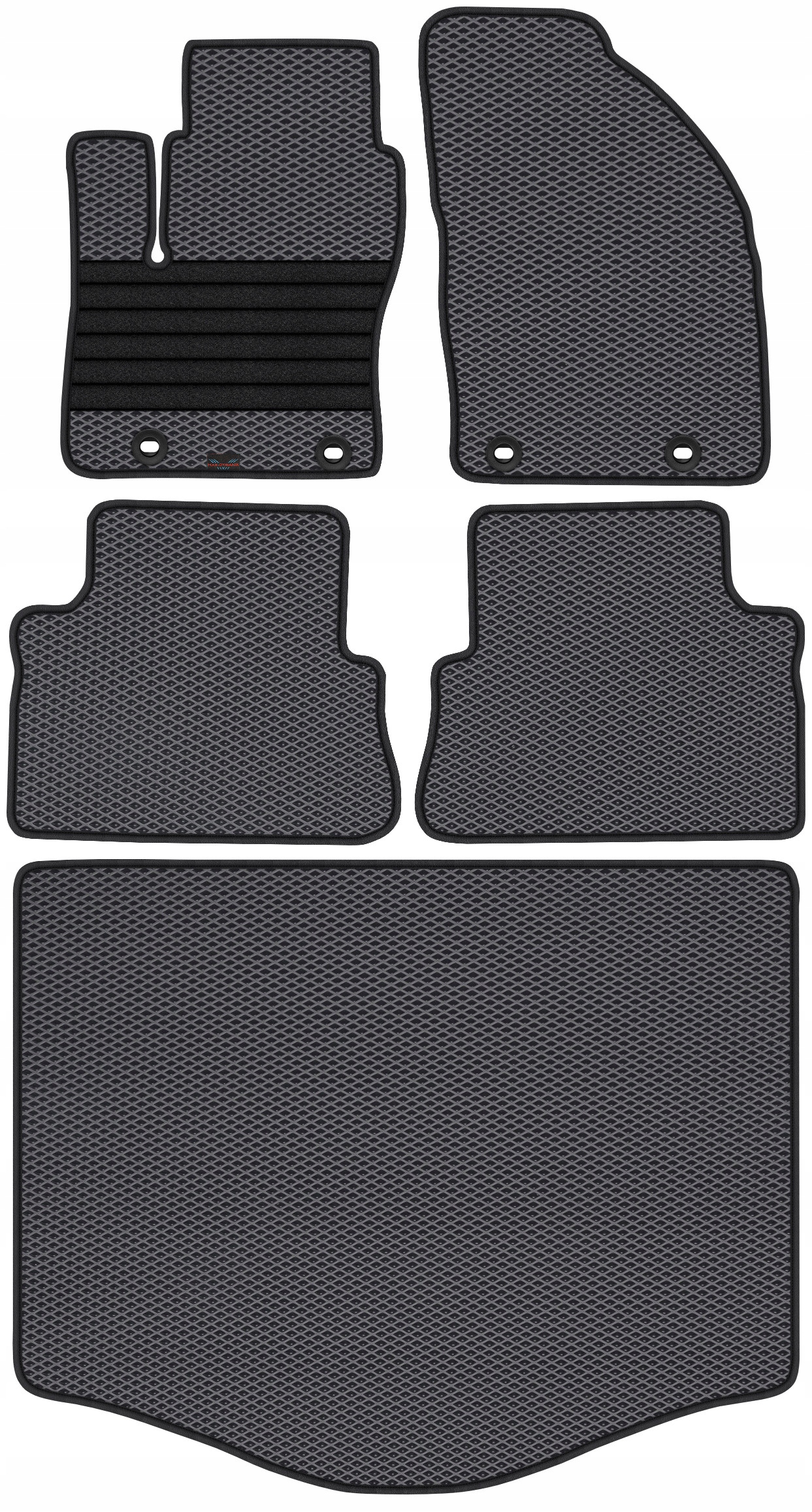 Ford C-Max I Minivan 5os 2003-2010 Koberce a batožinový priestor Eva Eternity
