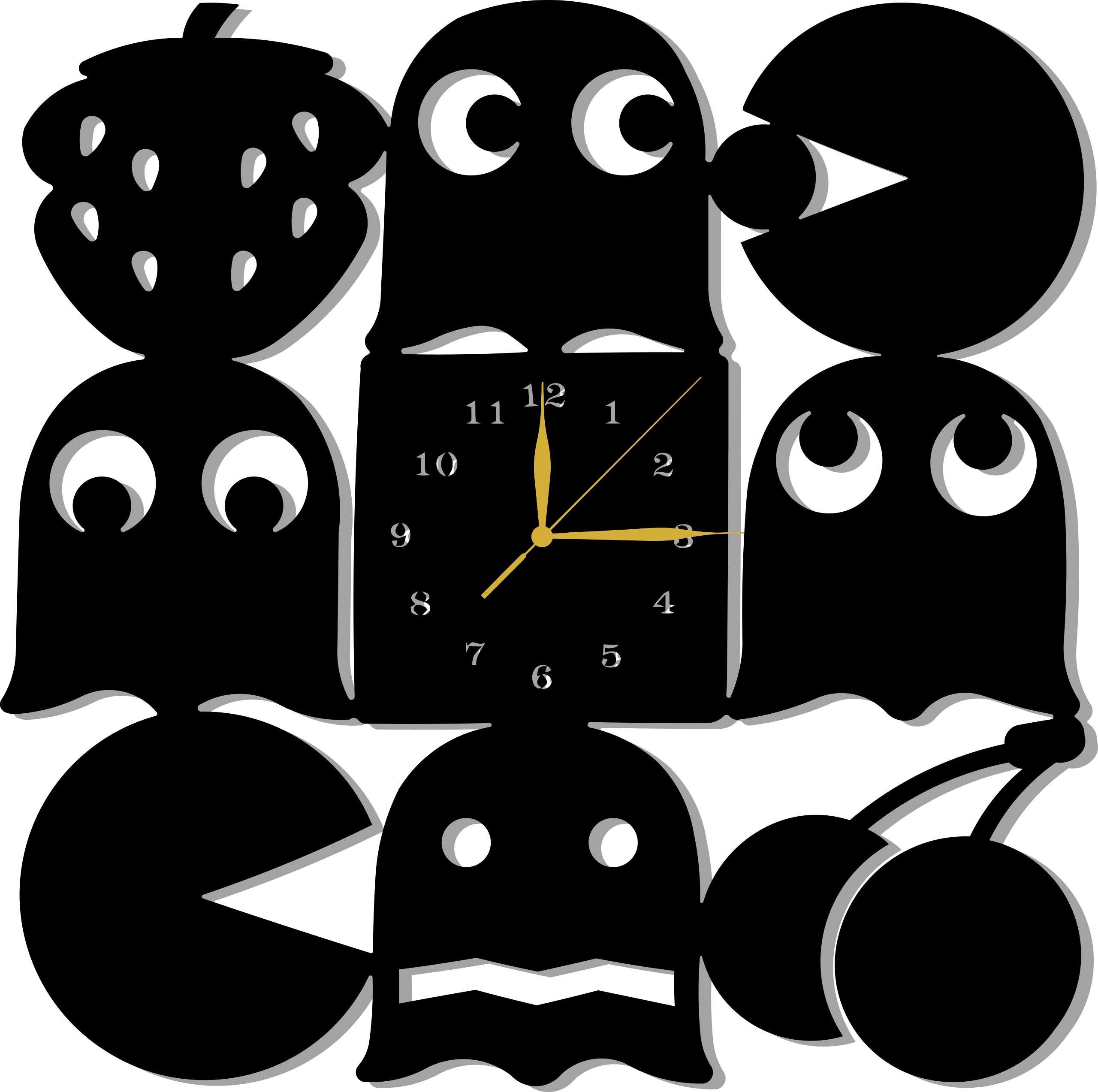 

Ażurowy Zegar Dla Gracza Pac-man 50CM L