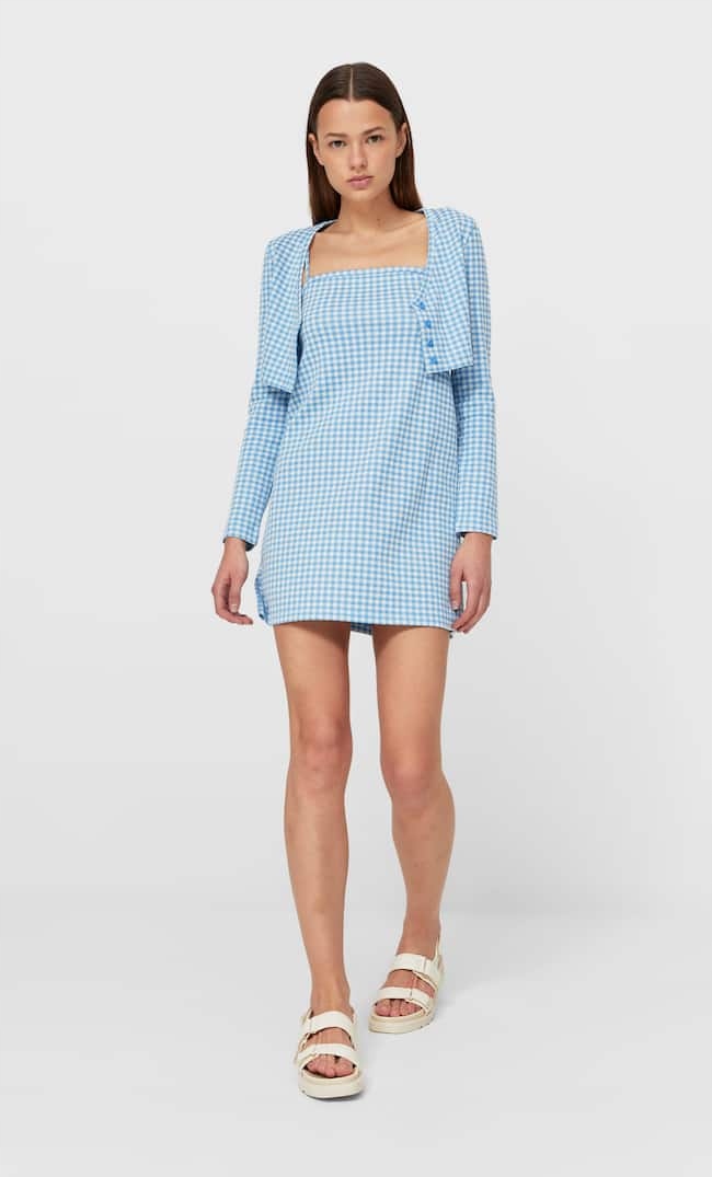 

Stradivarius_sukienka Na SZELKACH+CARDIGAN2383907