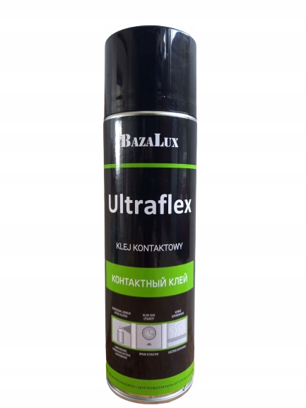 

mocny, uniwersalny klej w sprayu Ultraflex