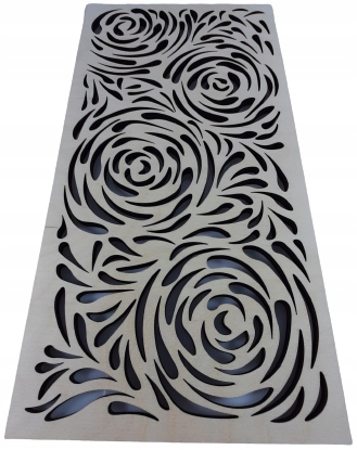 Plot S Dekorem Ozdoba Na Balkon Obdélník 120X60 cm