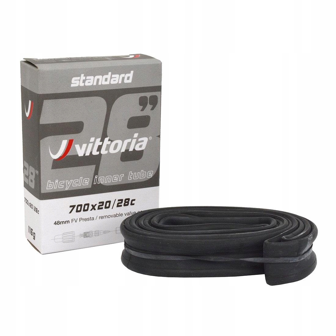 

Vittoria Standard 700x20/28 Dętka szosowa SV80mm