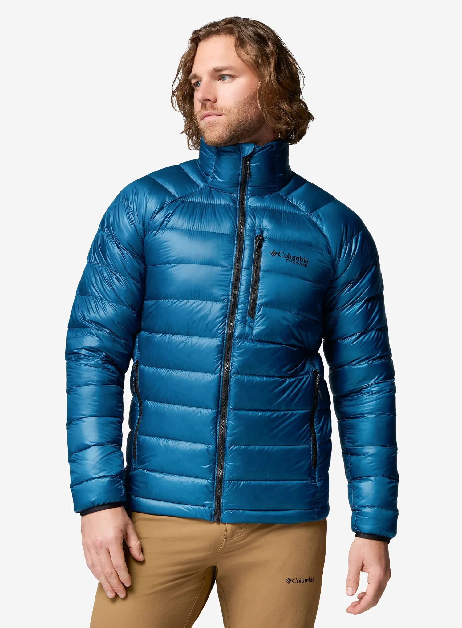 Kurtka puchowa Columbia Arctic Crest Down Jacket phoenix blue L