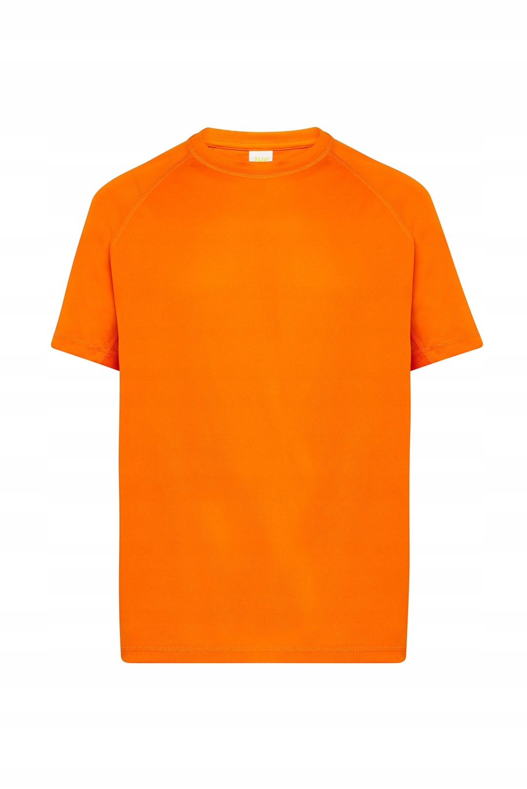 T-shirt męski sportowy z krótkim rękawem raglanem Pomarańczowy r. S