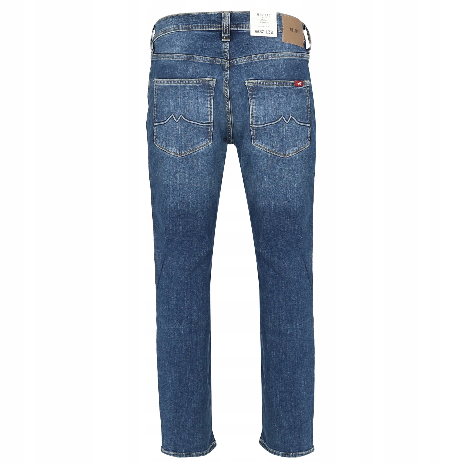 Pánské zúžené džíny Mustang Boston Denim Blue 1013756-5000-582 34/32