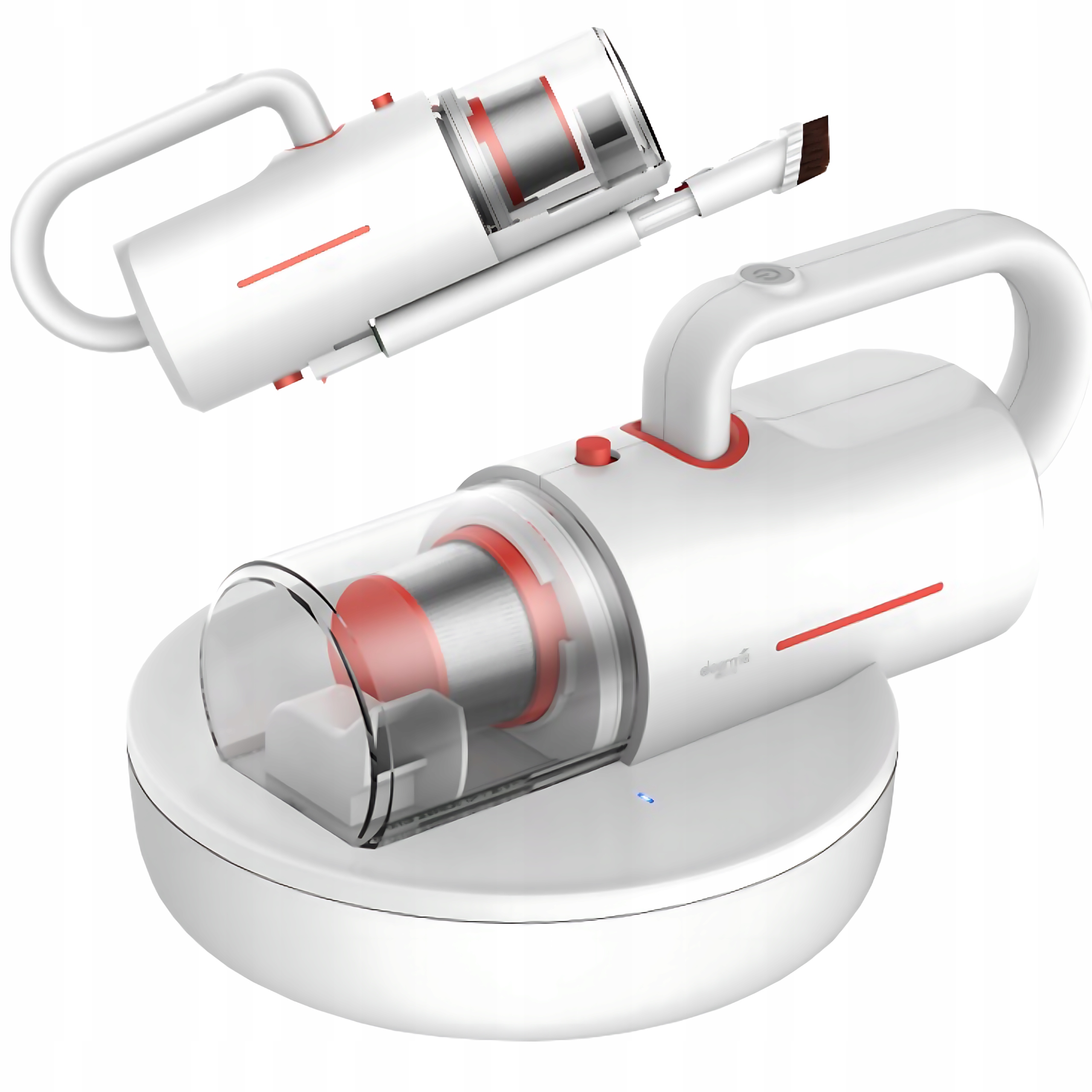 Ręczny Odkurzacz Do Kurzu Roztoczy Deerma Cm1300 Bezworkowy Uv Hepa 350 W
