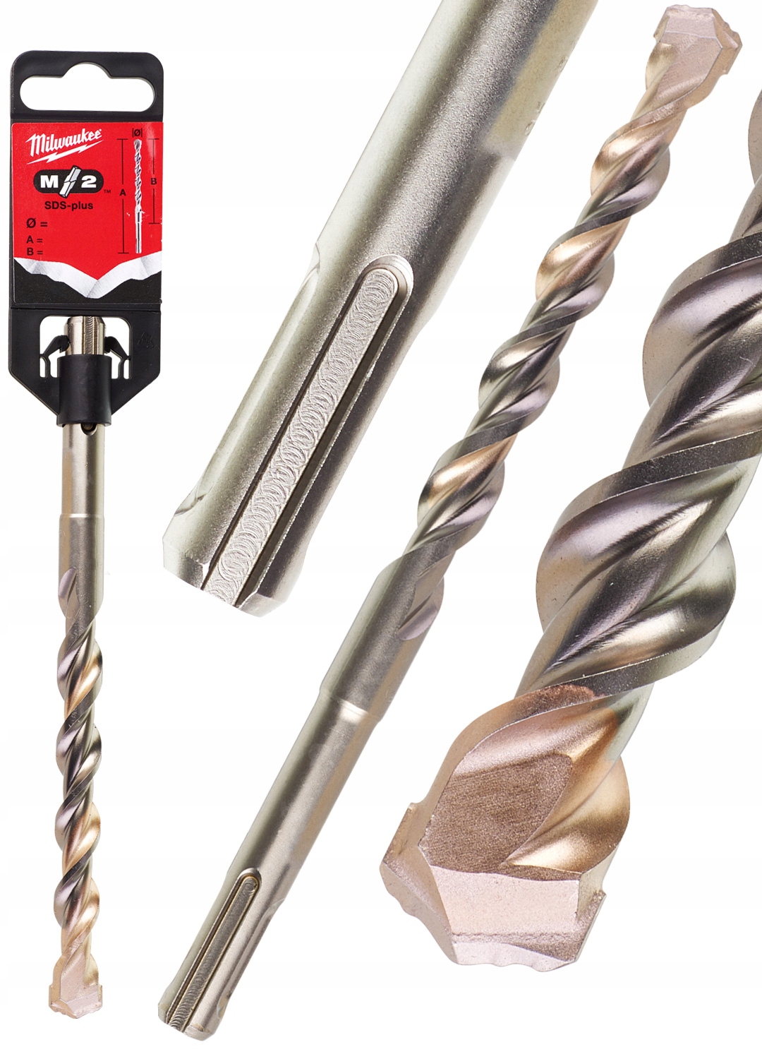 

Wiertło udarowe betonu 16x210mm Sds+ M2 Milwaukee
