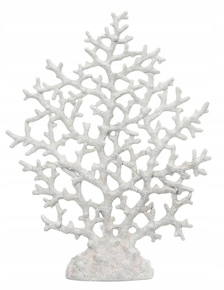

Figurka Rafa Koralowa koralowiec biały wys. 34cm