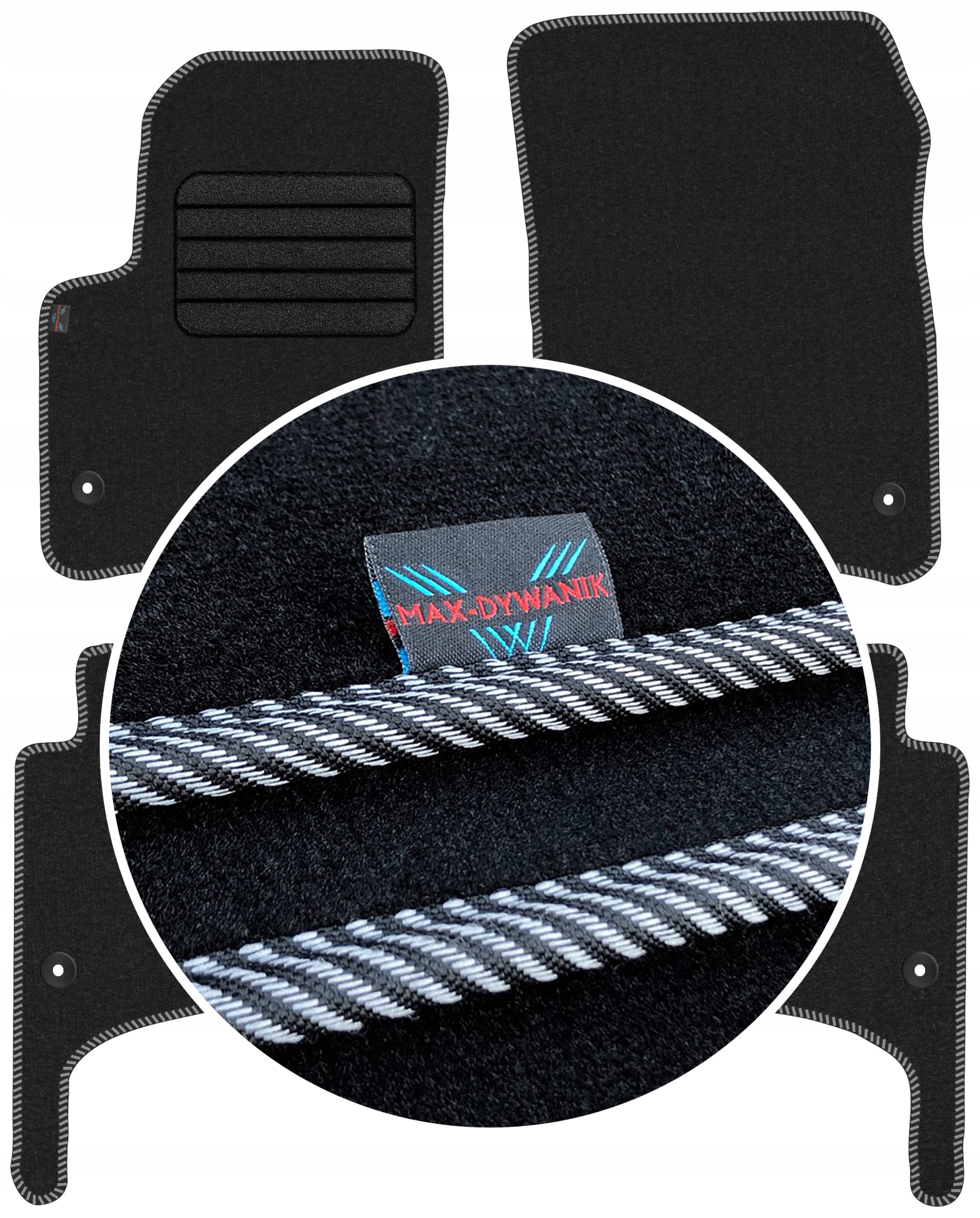 Vw Touareg II 2010-2017 Koberce do auta