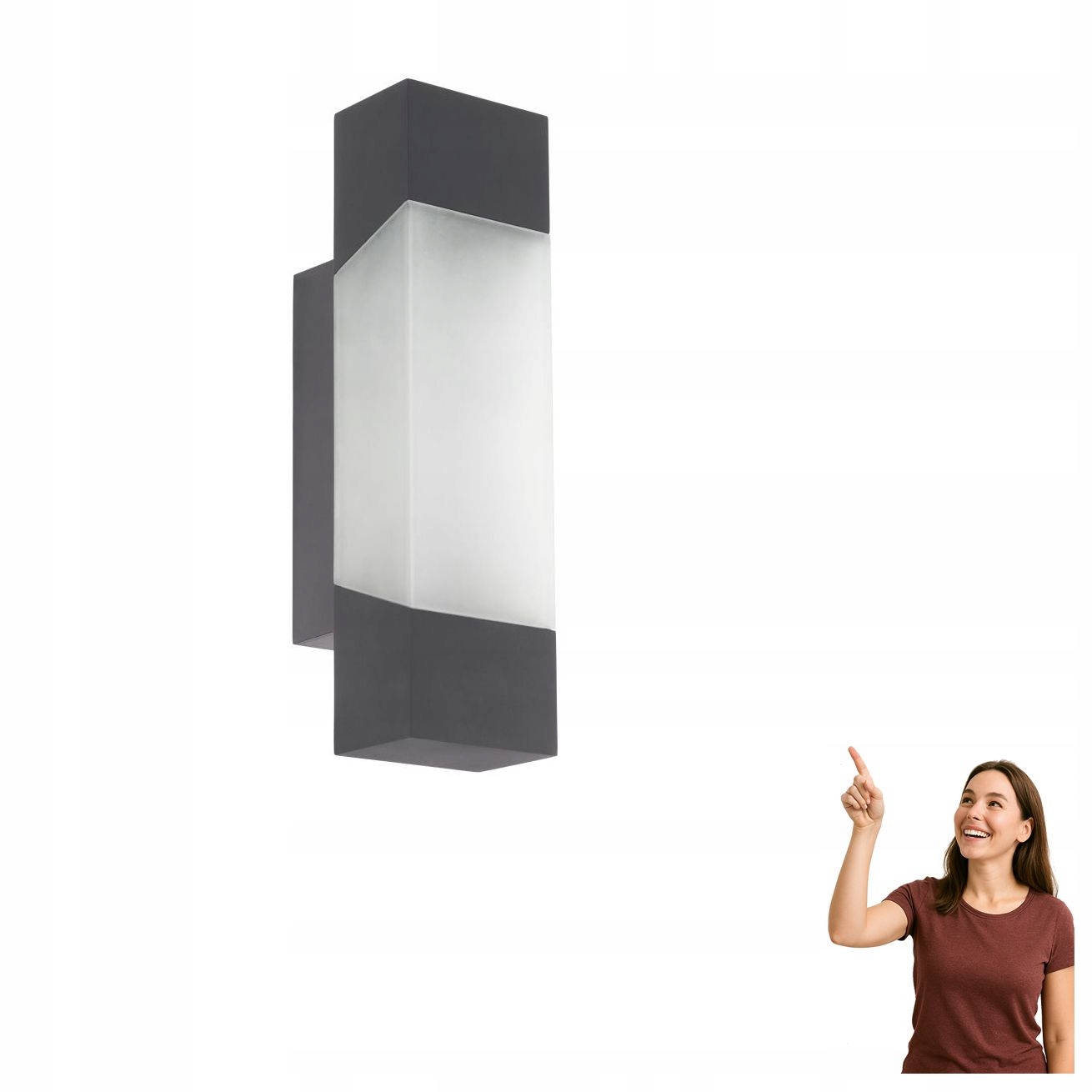 Venkovní Led nástěnné svítidlo 4,8W Gorzano 97222 Eglo