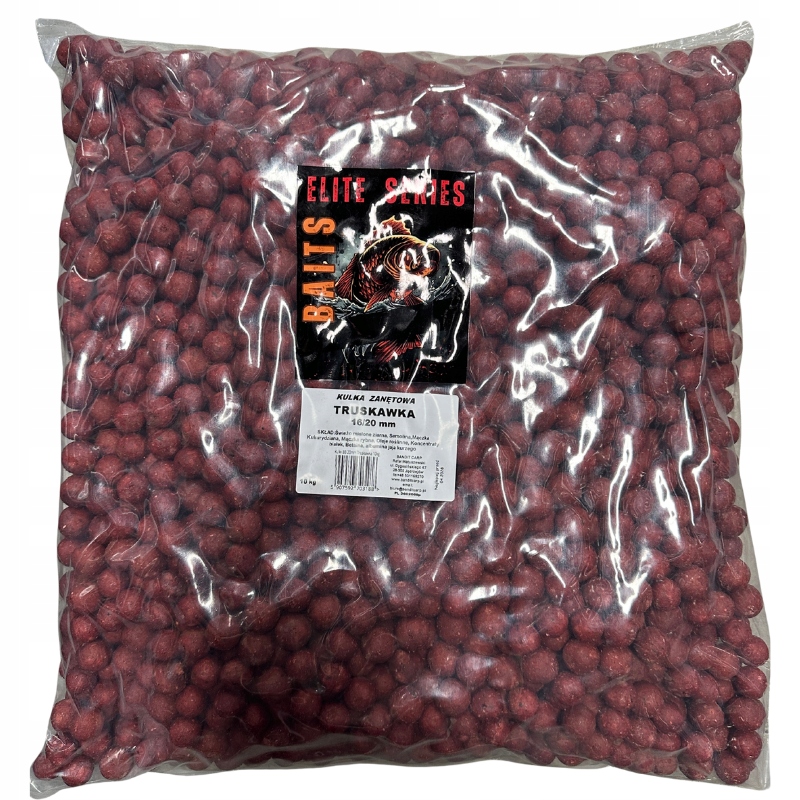 Bandit Carp Kulki zanętowe Truskawka 16/20mm 10kg