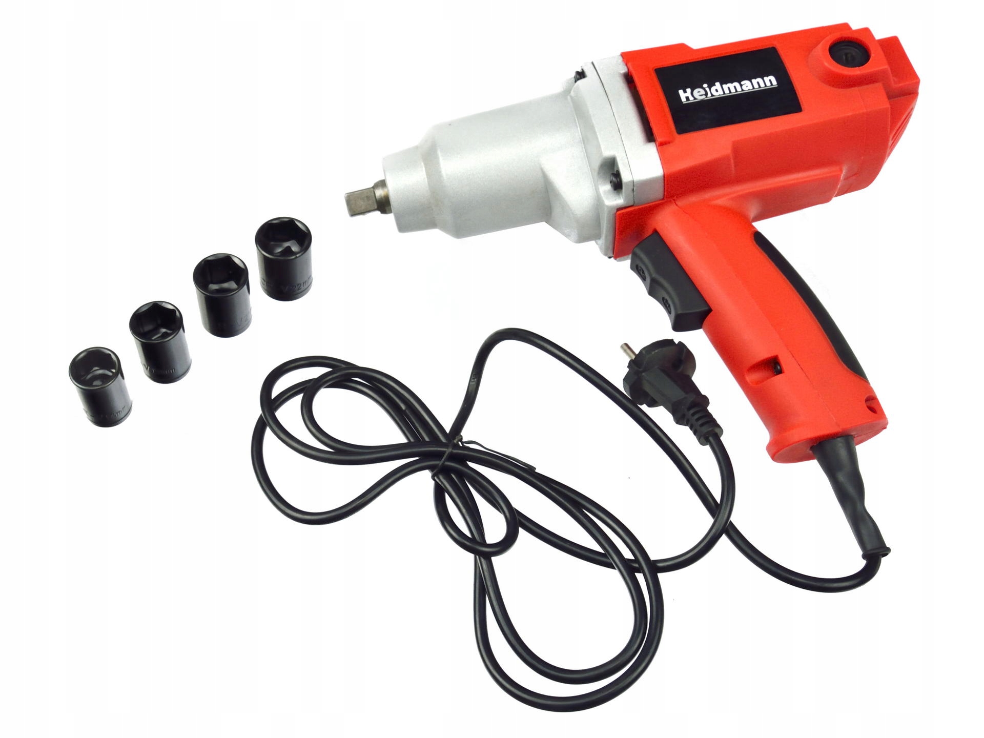 KLUCZ UDAROWY ELEKTRYCZNY 800Nm 1/2 2000W NASADKI Marka Heidmann