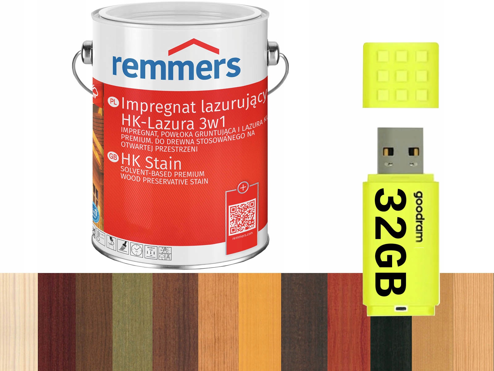 

Remmers HK-Lasur impregnat do drewna 0,75L