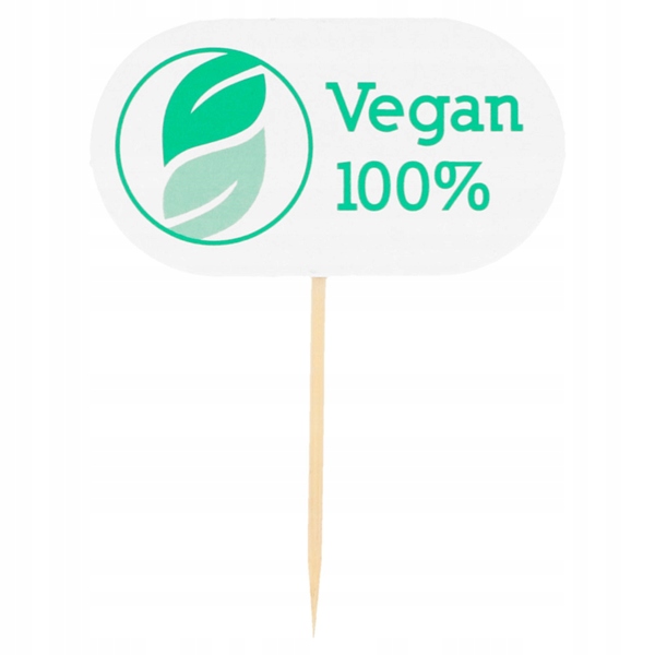 

Patyczki do przekąsek Vegan 8 cm 100 szt.