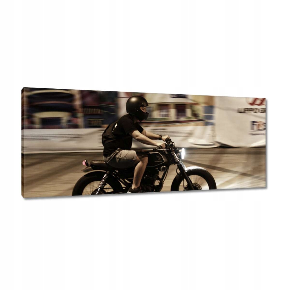 Obrazy 100x40 Klasický motocyklový motor