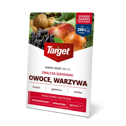 

Target na mszyce stonkę owoce Karate Zeon 50 ml