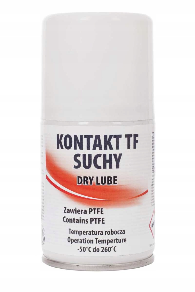 Kontakt TF Suché Mazivo Obsahuje PTFE 100ml Spray Široký Rozsah Teploty