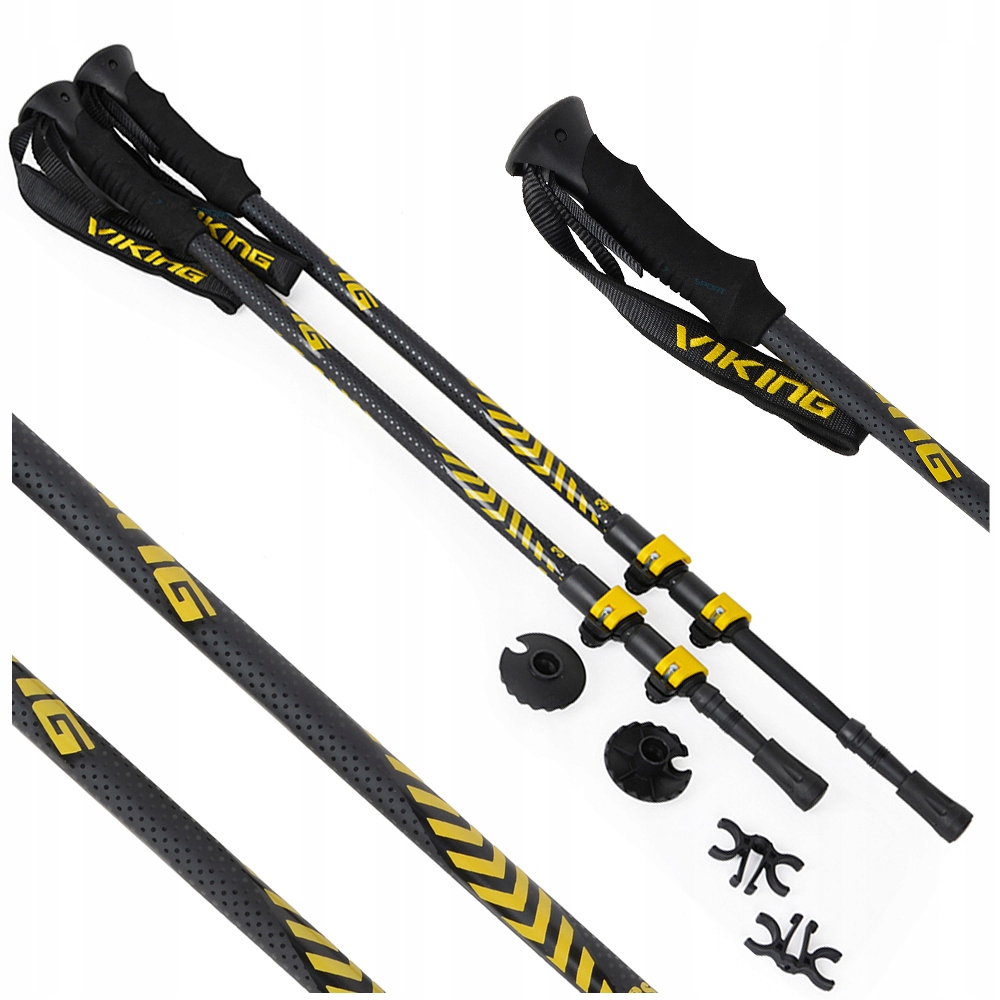 

Viking Długie Kije Kijki Trekkingowe Teho 65-145cm