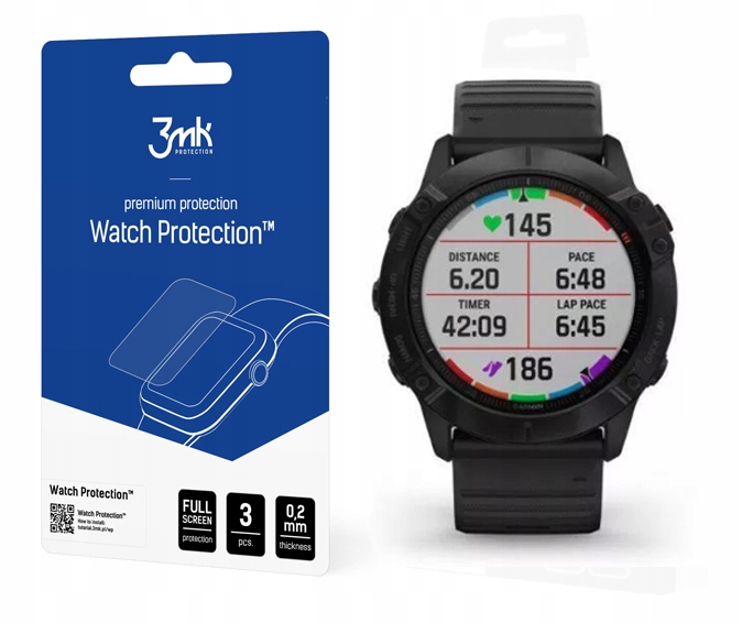 

Szkło 3MK FlexibleGlass do Garmin Fenix 6X Pro