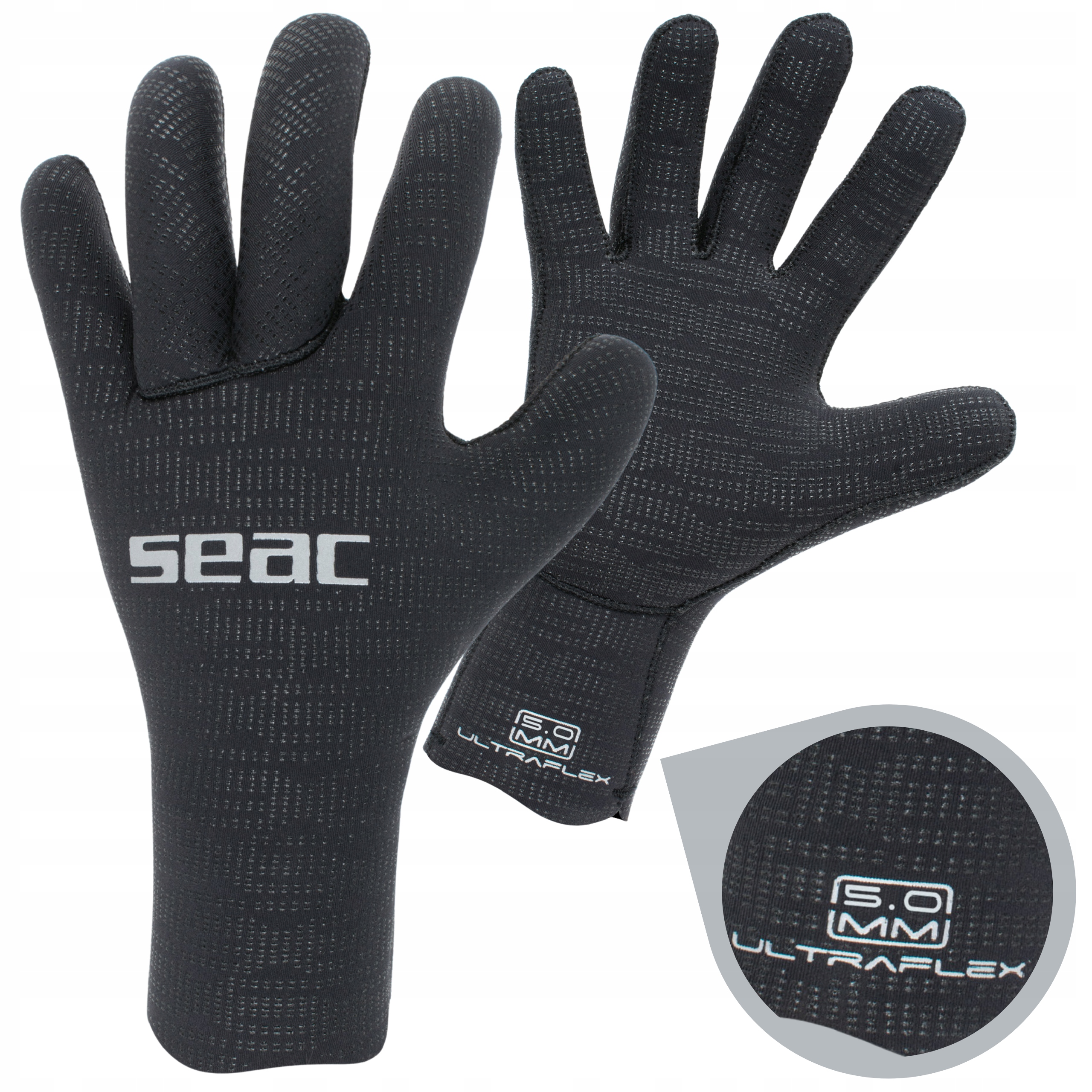 Neoprenové potápěčské rukavice Seac Ultraflex 5 mm M
