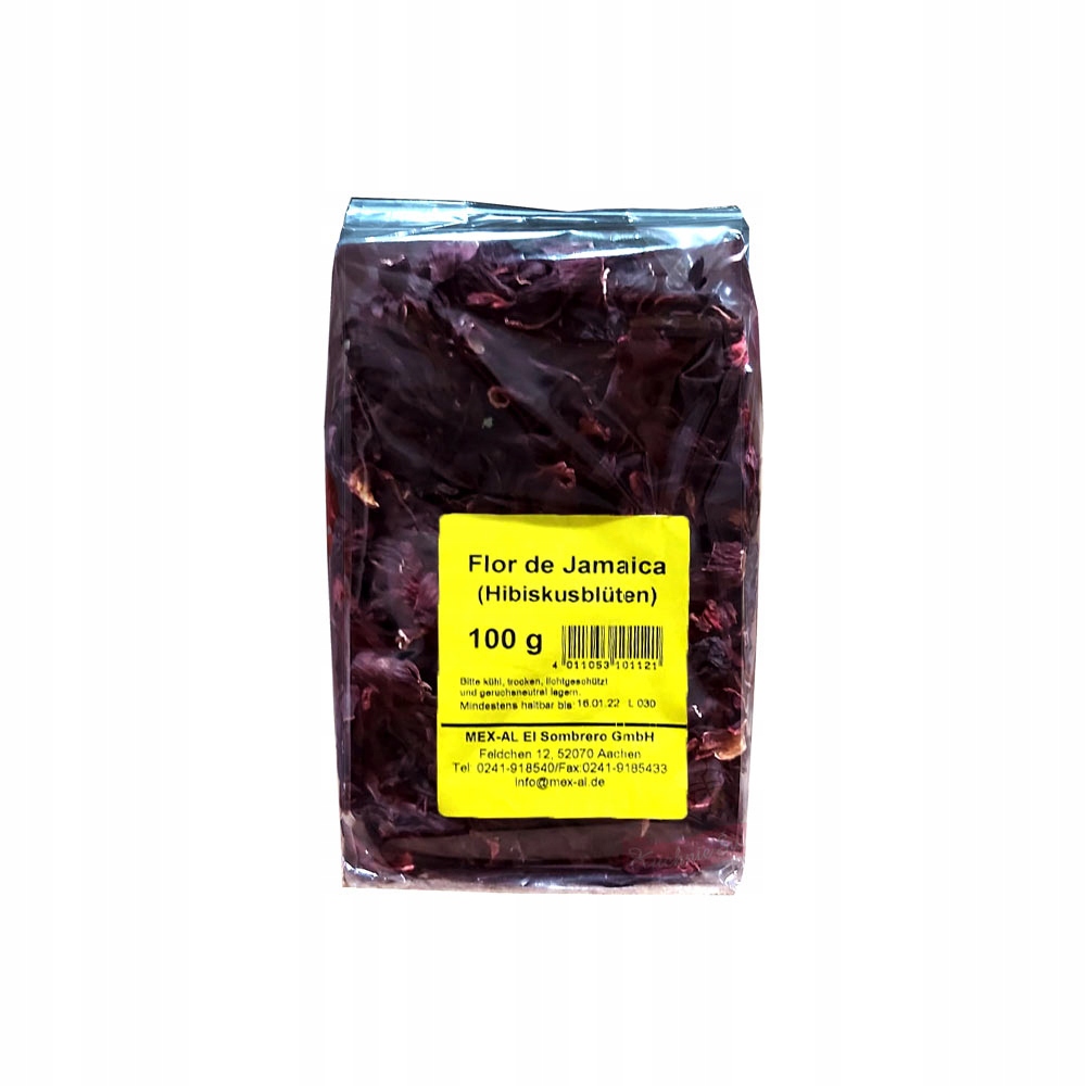 

Meksykański Hibiskus Suszony Kwiat 100g Mex-Al