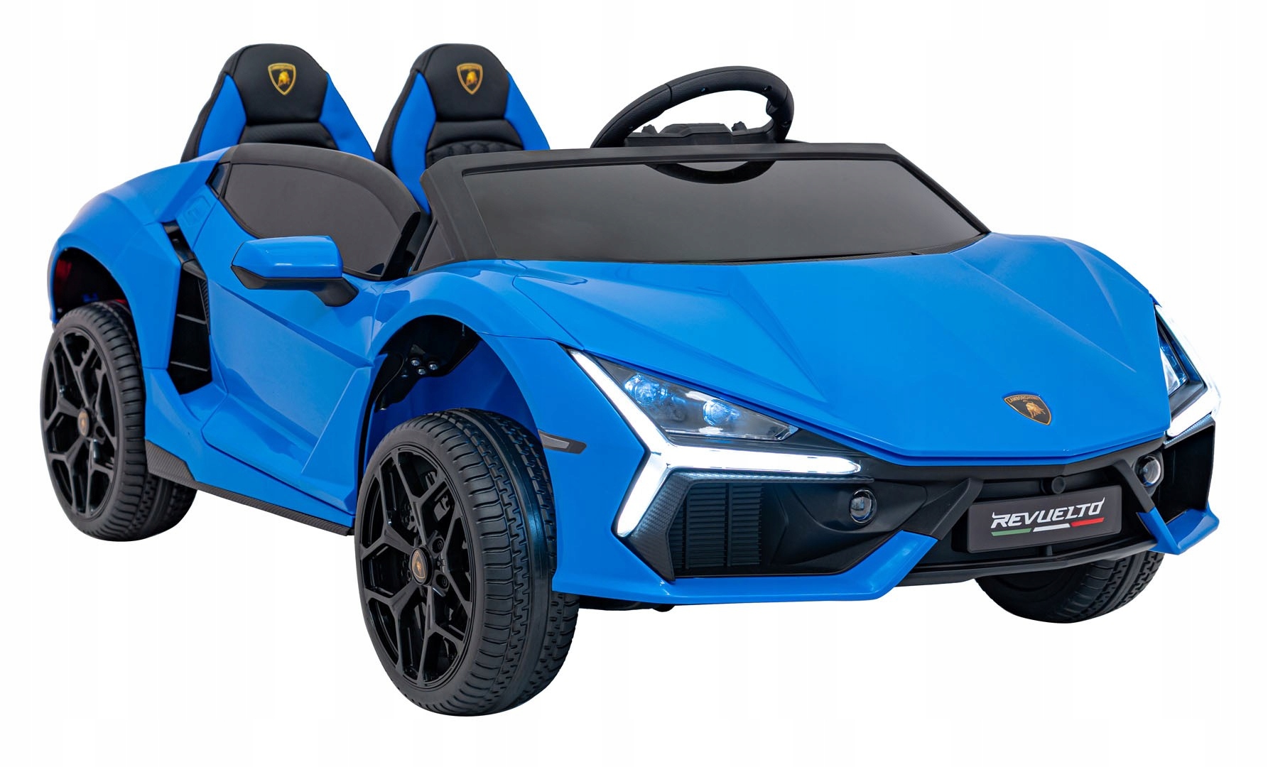 Sportowe autko na akumulator Lamborghini Revuelto XL Pilot Niebieski
