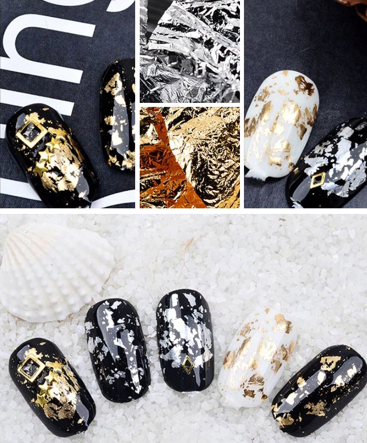 Folia na paznokcie Pazłotko do zdobień GOLD Rodzaj Pozostałe