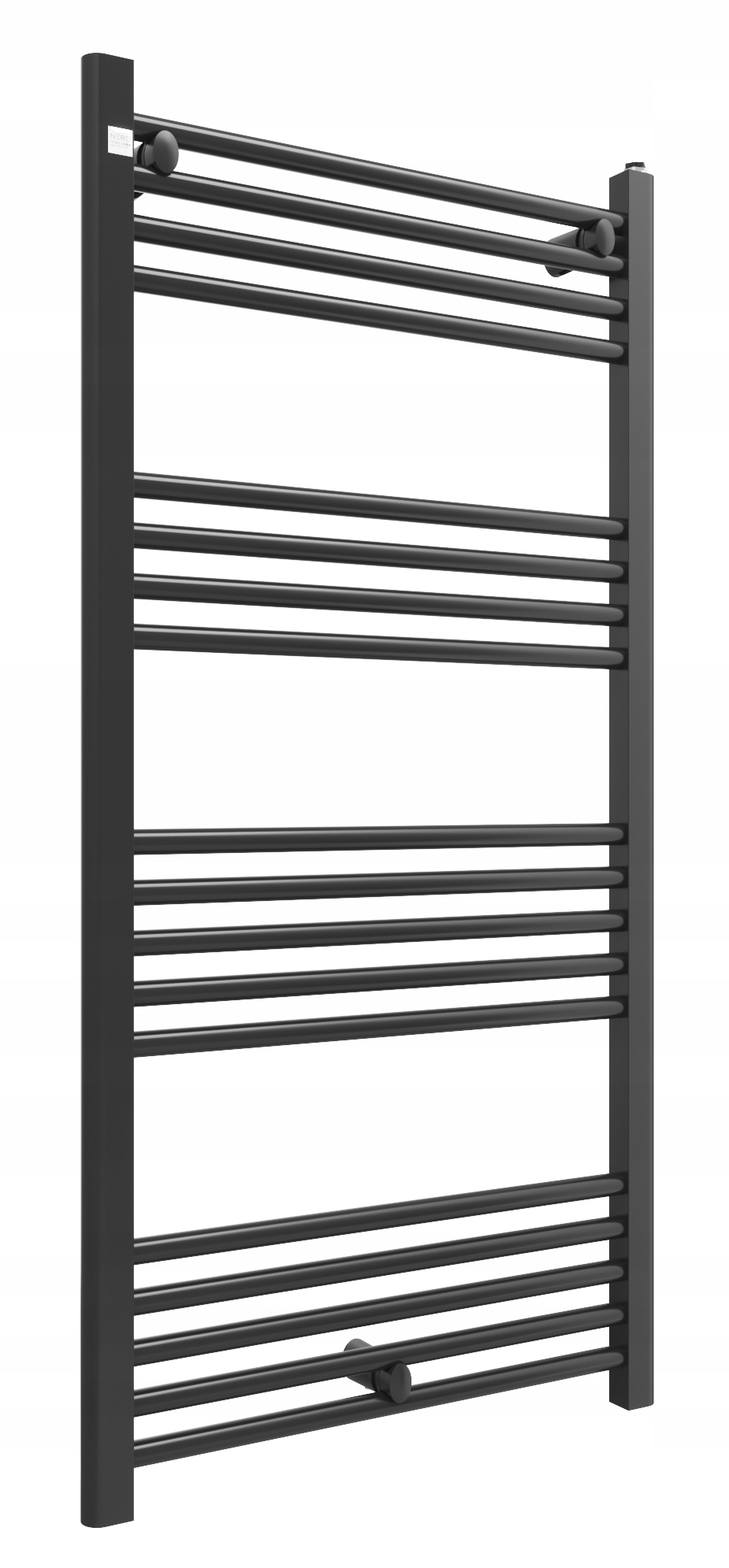 Kúpeľňový Ohrievač Čierny 60/120 cm Radiátor Moderný Puerto