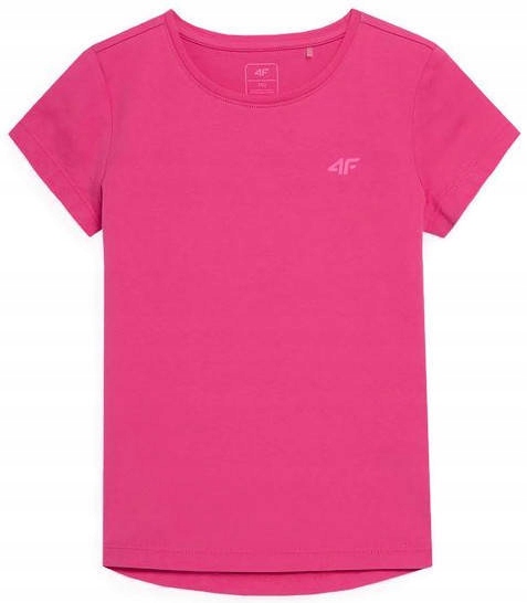 

Koszulka T-shirt 4F HJL22 JTSD001 Róż # 128