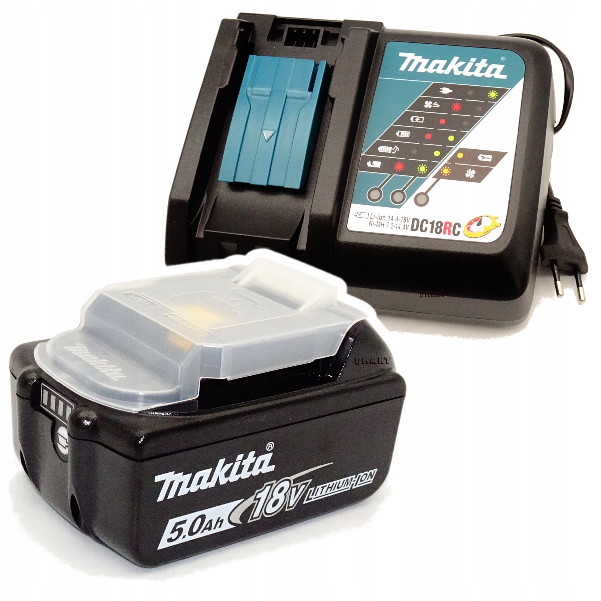 Zestaw zasilający Makita DC18RC 1 x BL1850B 18V