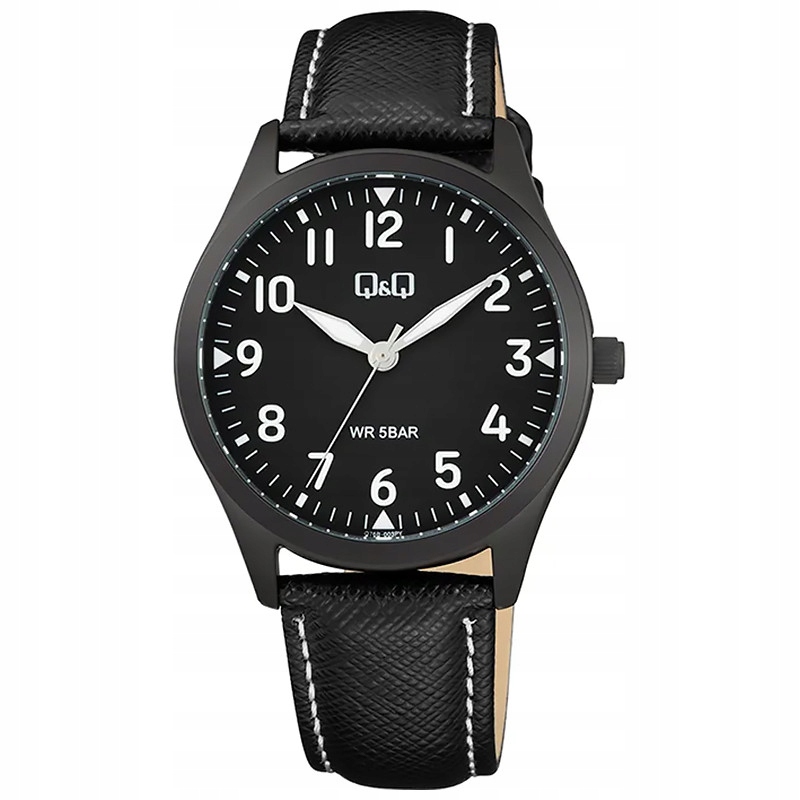 Pánské Hodinky Qq Q76B-003P černý pásek
