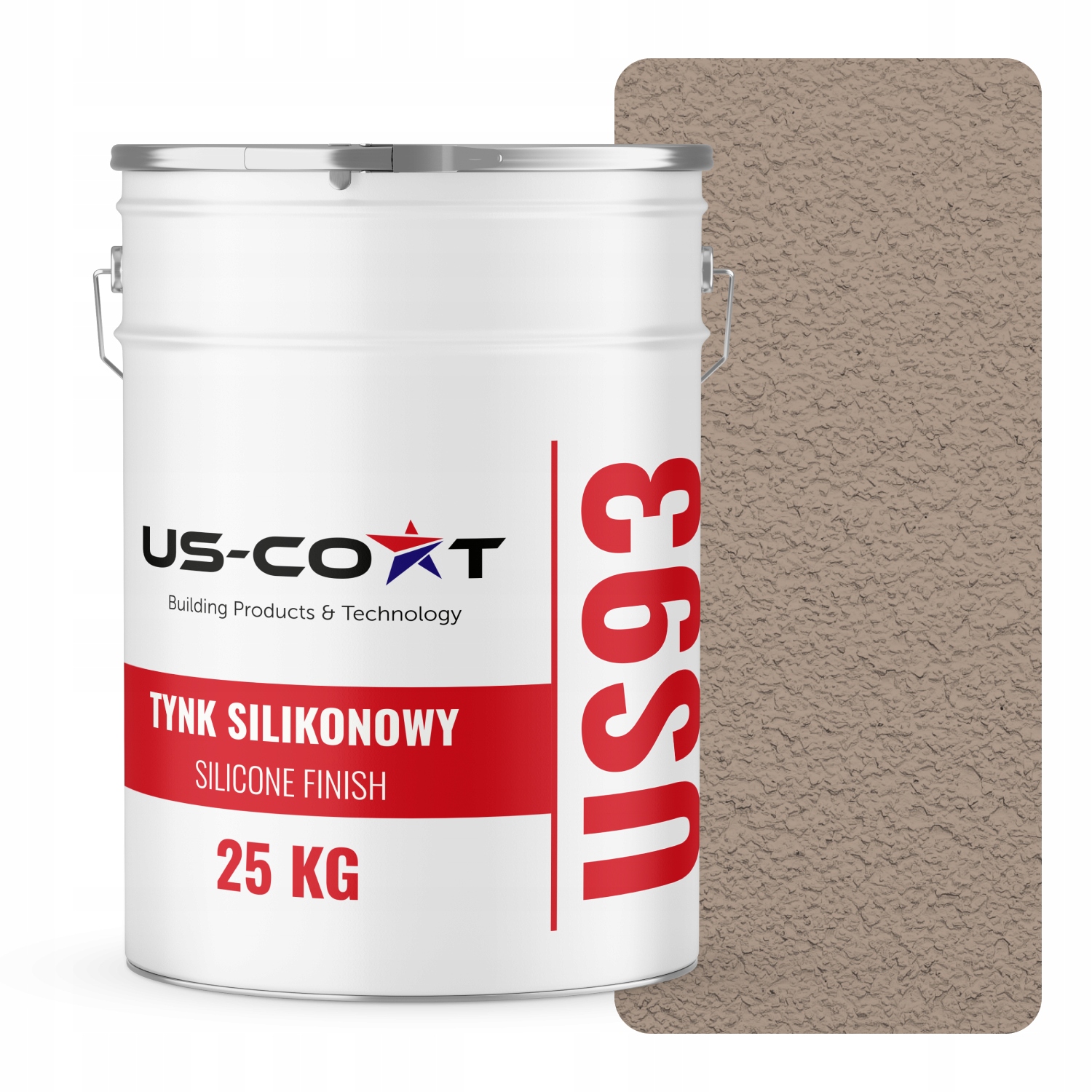 Silikónová Omietka Orechová Svetlá F534 25KG Baranek Granulácia 2.0 mm