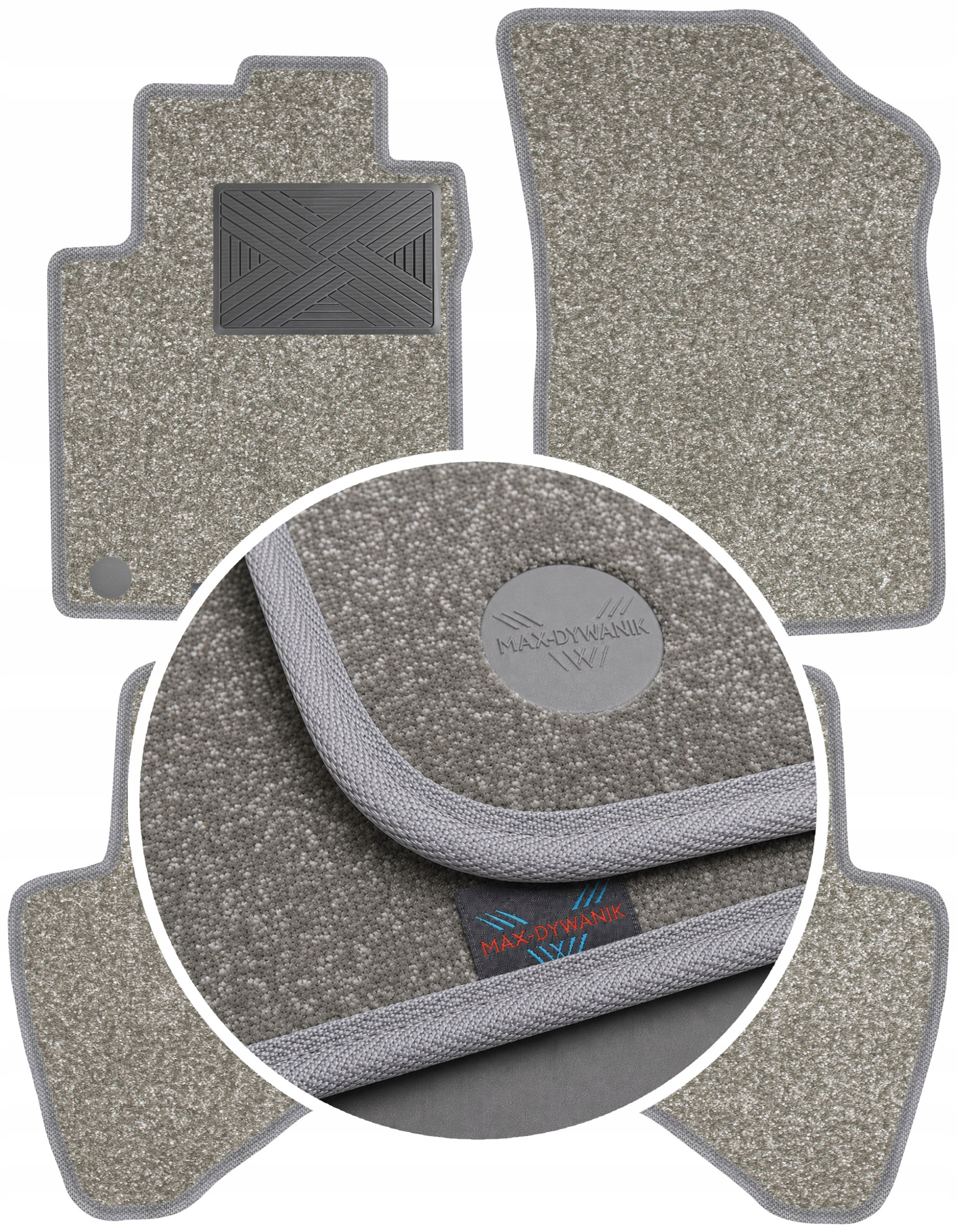 Citroen C1 I 2009-2014 Koberce do auta Perl-Line 12 mm