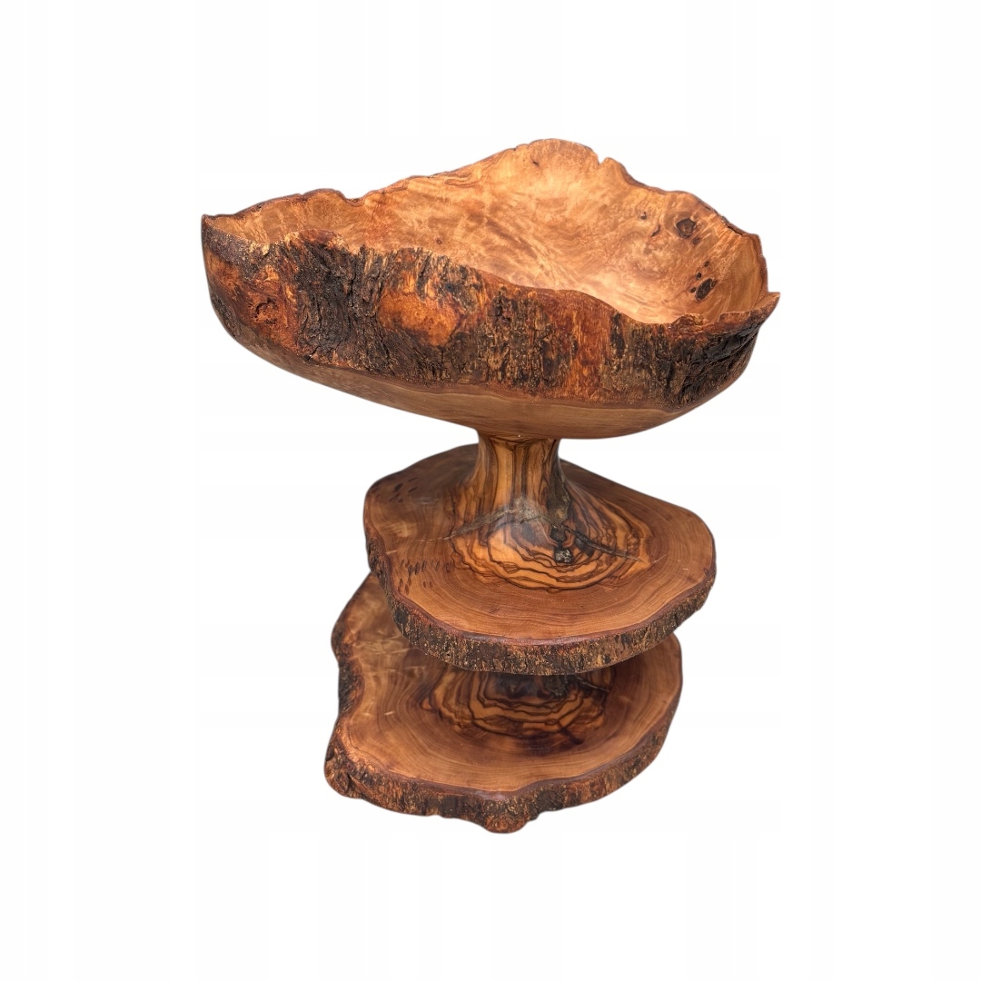 Veľká misa na ovocie z olivového dreva DMIS27 Arkay