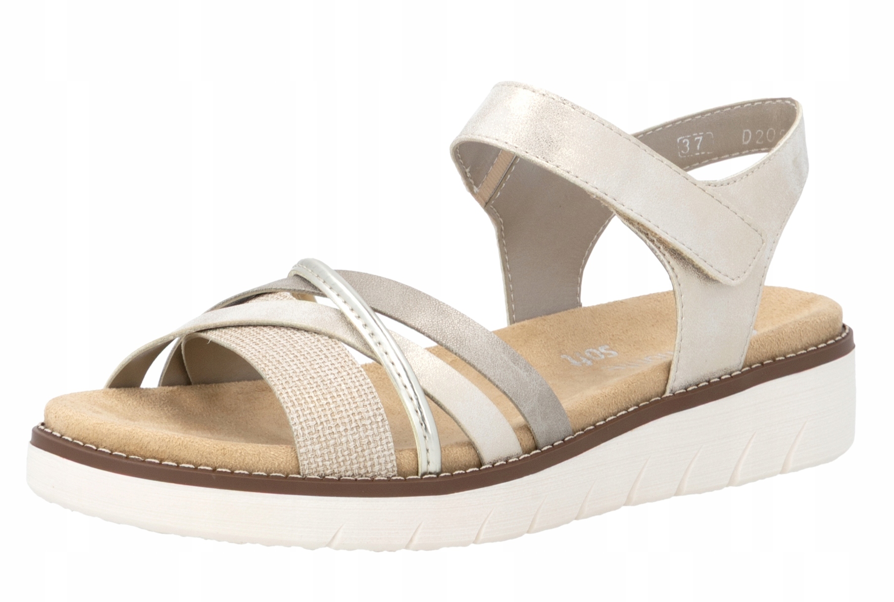 Remonte D2058-90 vel.39 pohodlné sandály Rieker Soft