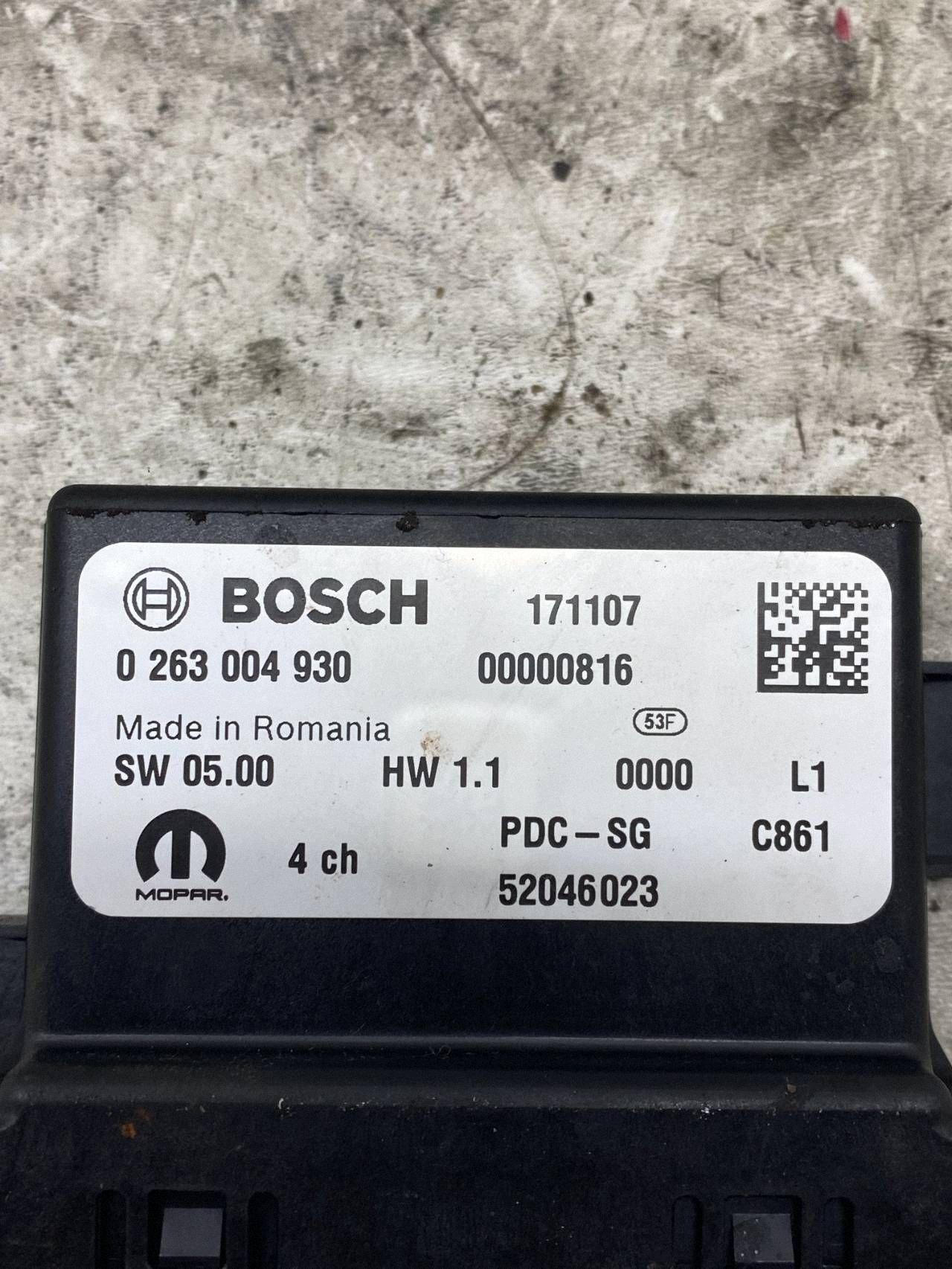module control unit PDC PARKTRONIC FIAT TIPO II (2015-) 52046023