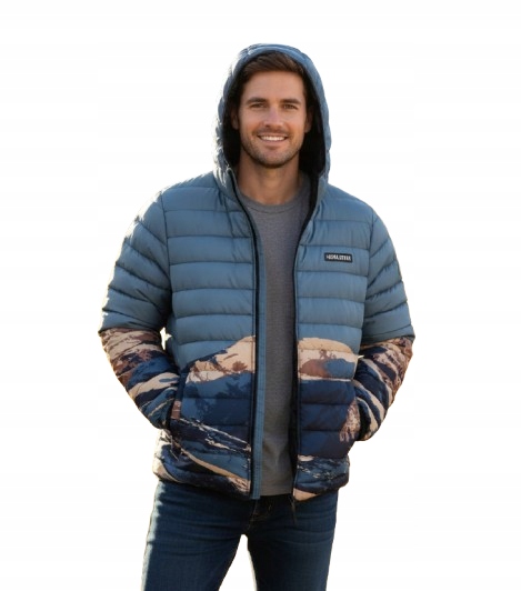 Bunda Hollister M Puffer zimní péřová