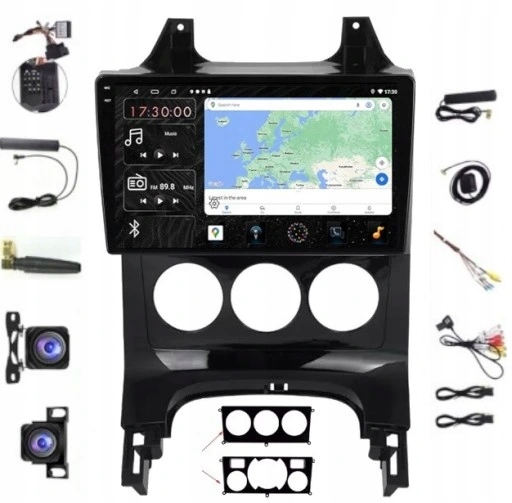 Rádio Navigácia Carplay Gps Android Peugeot 3008 2009-2015 4GB 64GB Sim