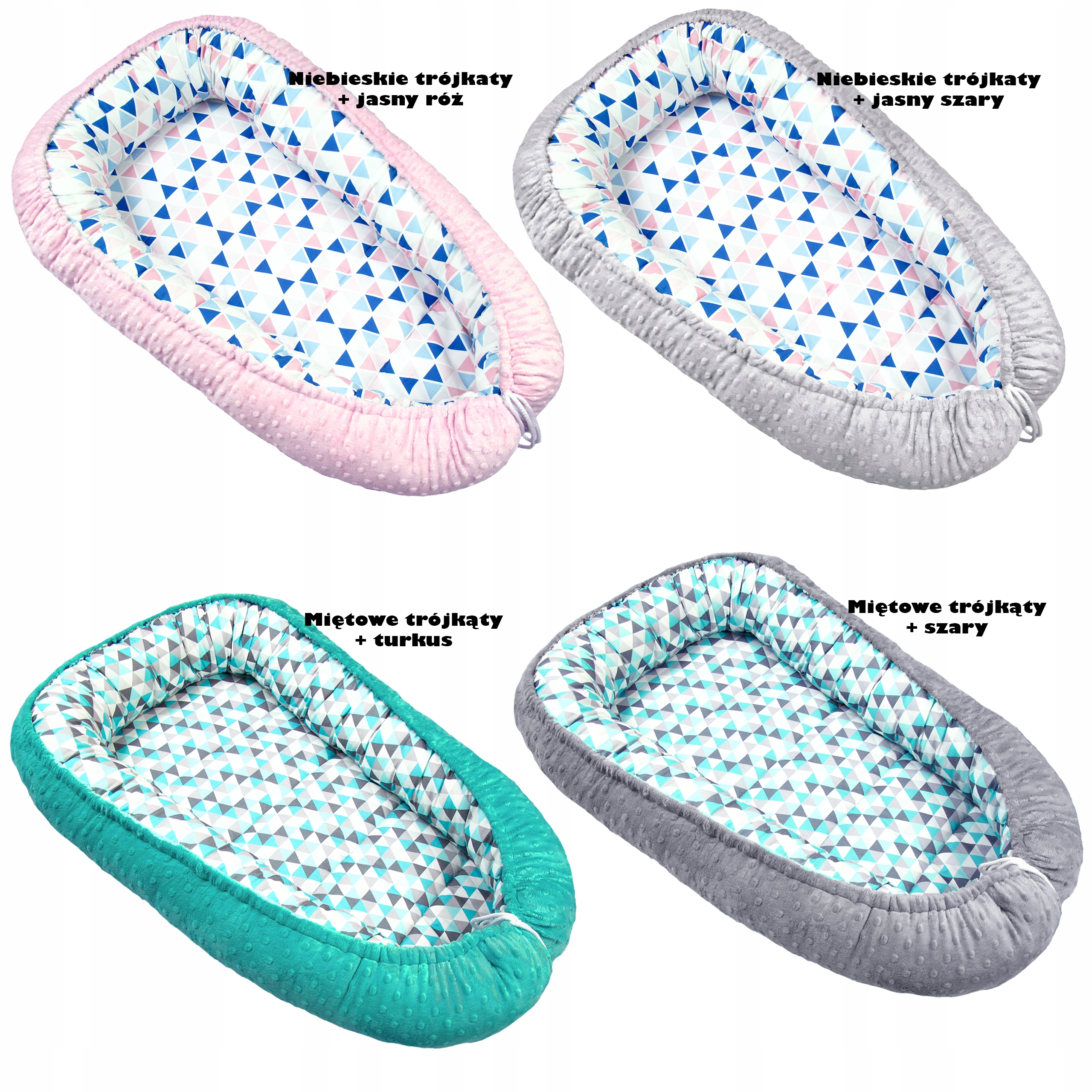 Kokon NIEMOWLĘCY MINKY Otulacz Gniazdko PREMIUM Płeć chłopcy dziewczynki unisex