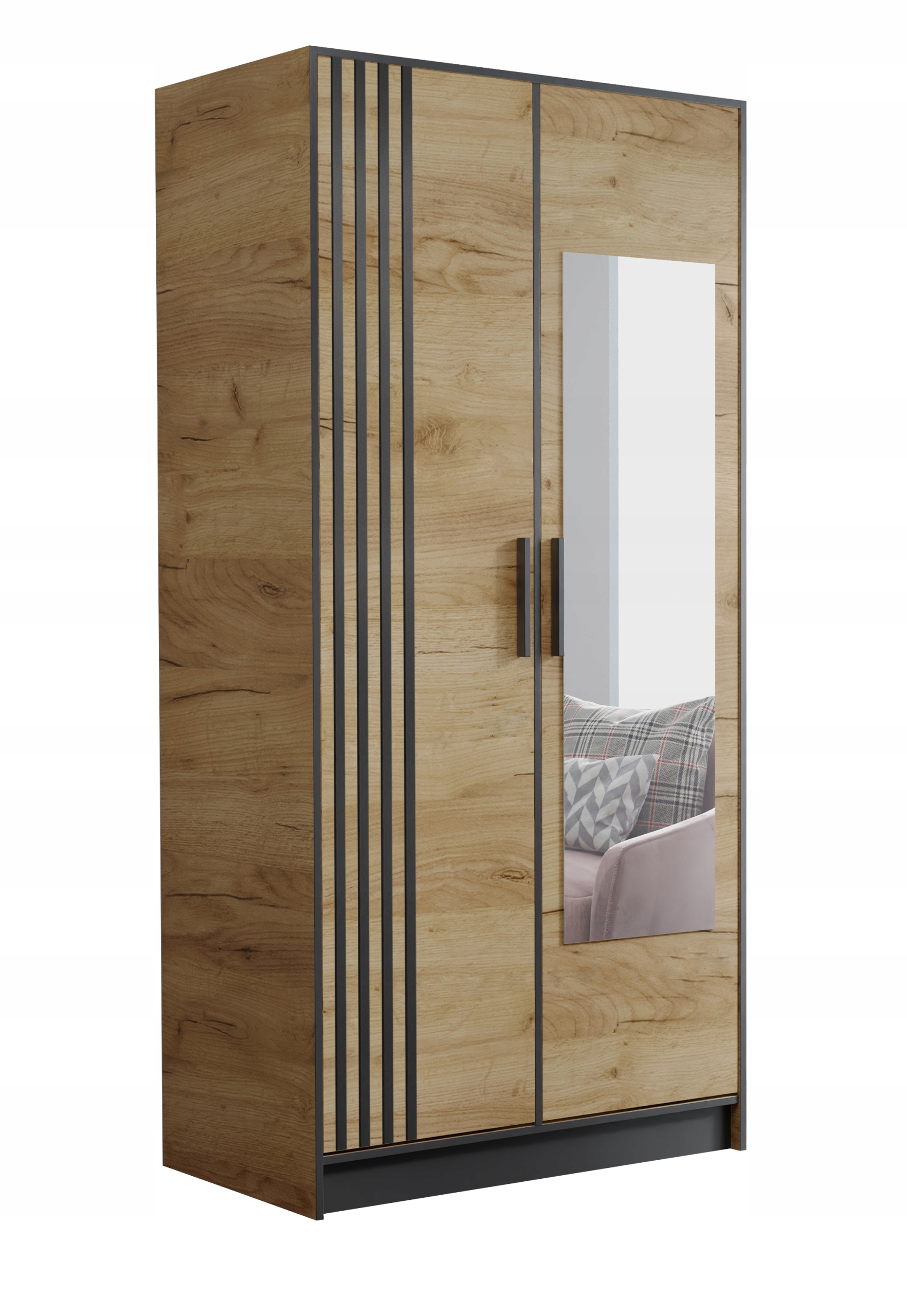 

Szafa dwudrzwiowa garderoba Dior Lamel Plus 105