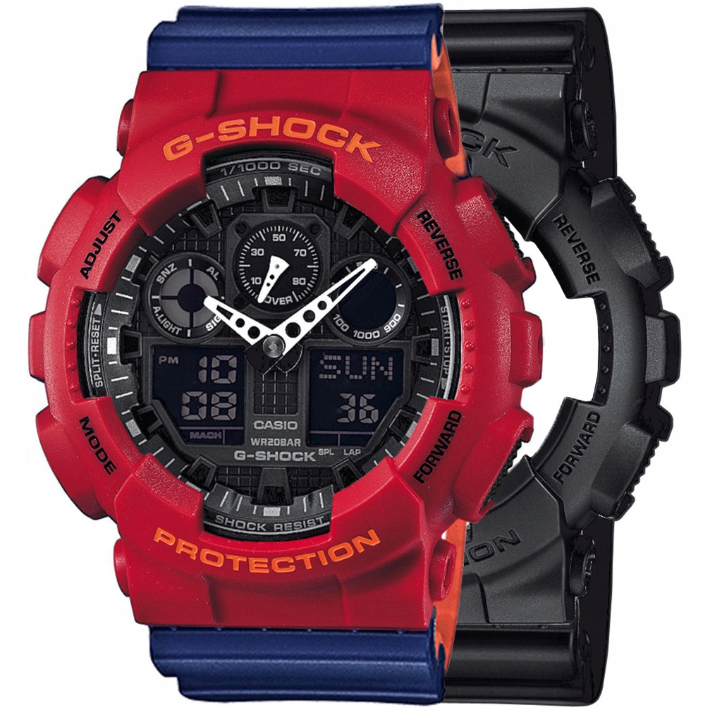 Hodinky Casio G-Shock Set GA-100-1A1ER Bezel 10441433 Řemínek 10527467 20