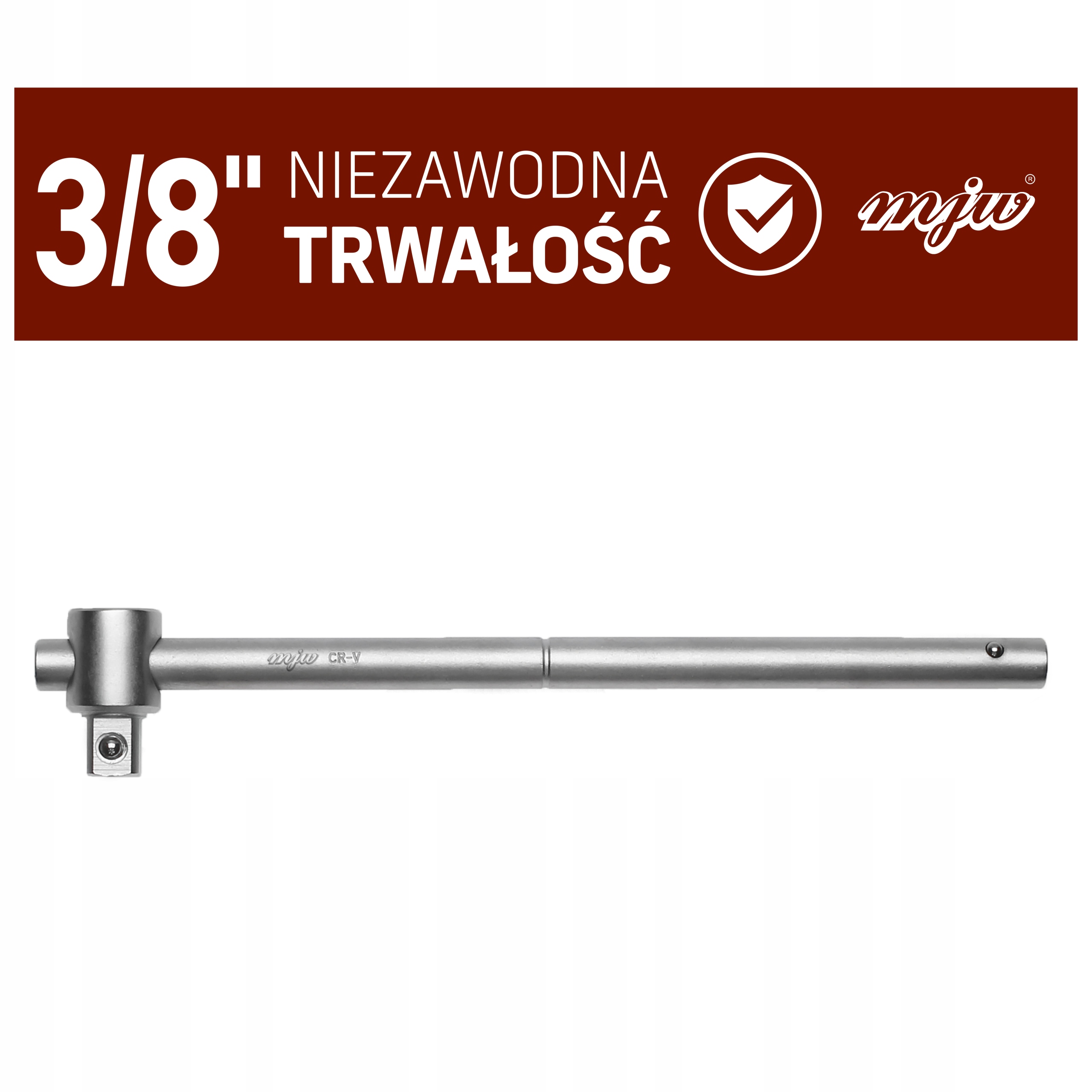 

Pokrętło z przetyczką przesuwne 3/8 Mjw